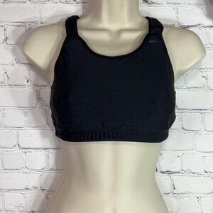 Nike keyhole back criss cross adjustable straps sports bra